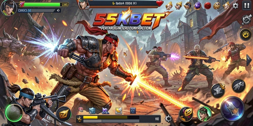Tangkapan layar gameplay <strong>55KBET</strong> yang menampilkan aksi memukau.