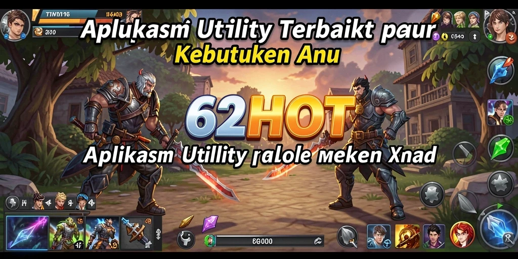 Tampilan utama aplikasi 62HOT yang memudahkan pengelolaan tugas.
