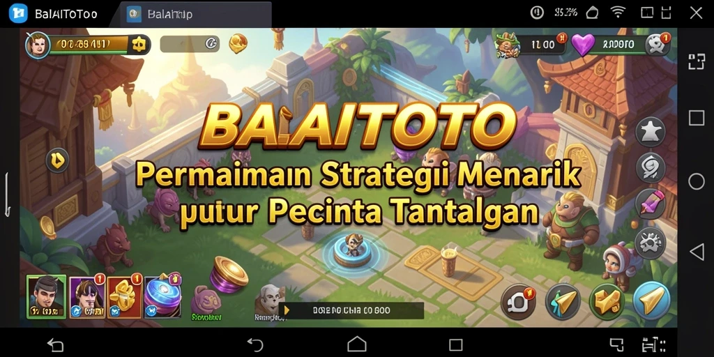 Tampilan menarik dari gameplay strategi BALAITOTO yang menantang.