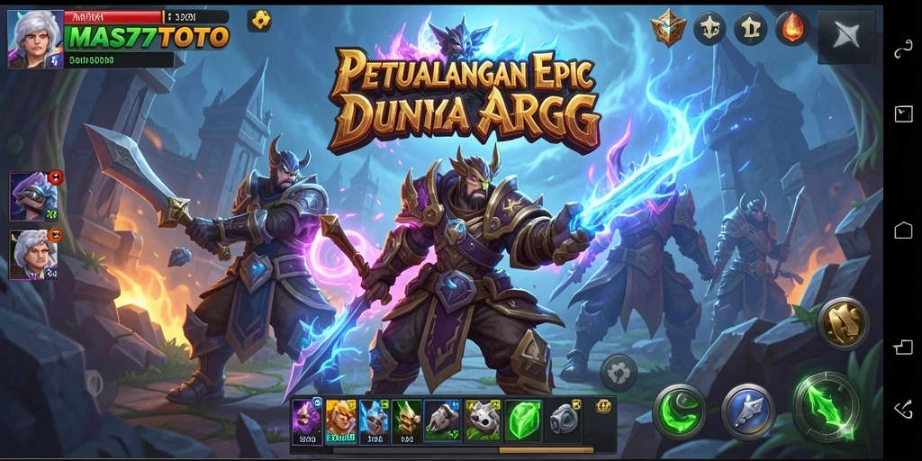 Tangkapan layar gameplay menampilkan aksi seru dalam <strong>MAS77TOTO</strong>.