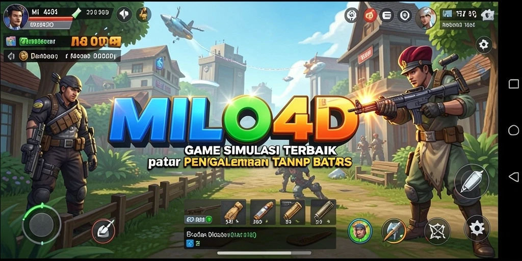 Tangkapan layar gameplay <strong>MILO4D</strong> menampilkan pengalaman simulasi yang mendalam.