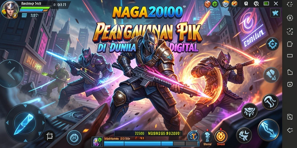 Gameplay seru dalam pertarungan <strong>NAGA2000</strong> yang memikat.