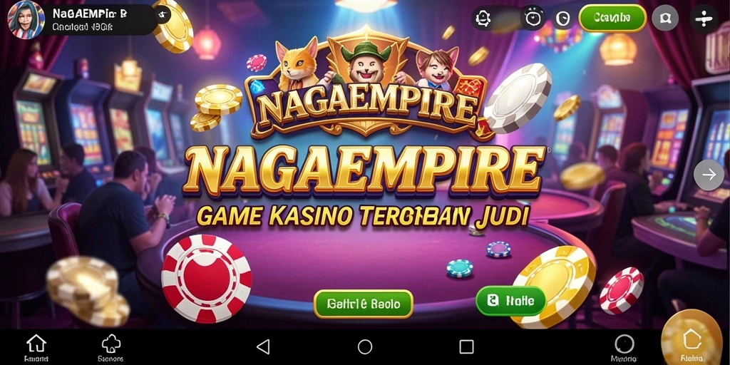 Screenshot NAGAEMPIRE menampilkan gameplay Kasino yang seru dan menegangkan.