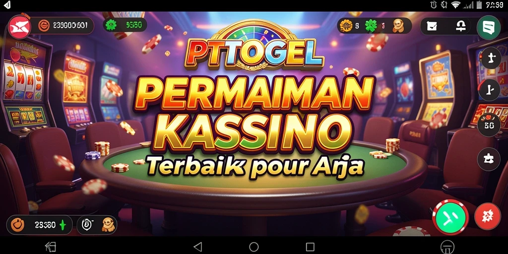 Tangkapan layar menunjukkan gameplay yang mendebarkan di PTTOGEL.