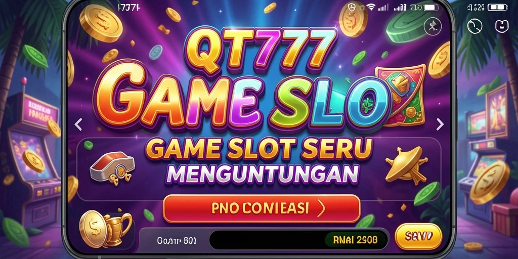 Gameplay menegangkan di aplikasi Slot QT777.
